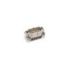 Insert HE, Raccordement à vis, mâle, 10 pin, 16A, Polycarbonate, 10B 
